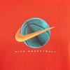 Nike Men's Crew Neck Fashion Breathable Short-Sleeve T-Shirt in Orange