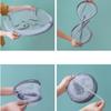 Anti-deformation Clothes Basket Folded Mesh Laundry Basket Clothes Drying Net Rack  Clothes Laundry