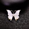 Transparent Imitation Lily-of-the-valley Butterfly Brooch, Small and Exclusive, with A Sense of High-end Style, High-end Pearl Pin.