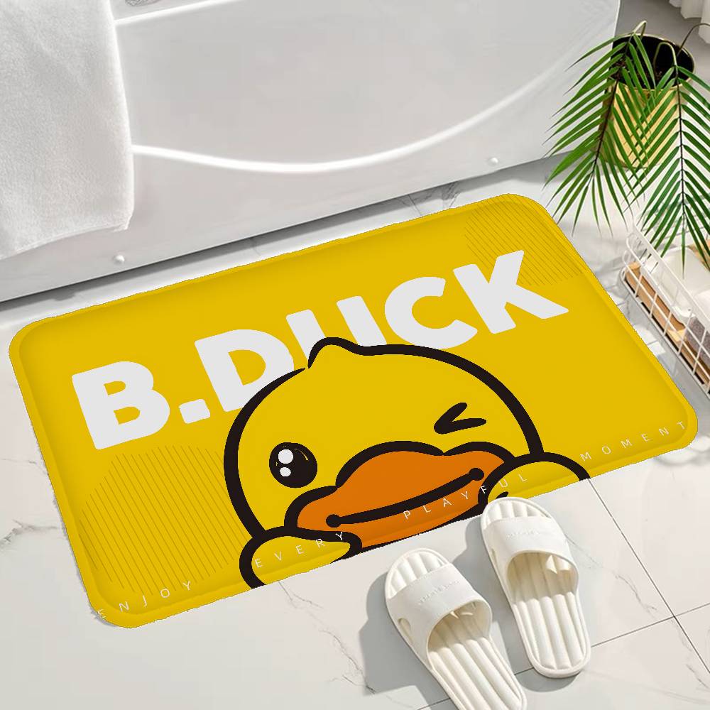B-B.D-Duck CARTOON Kitchen Mat Kids Room Bedroom Decoration Balcony Anti-Slip Doormat Living Room Alfombra