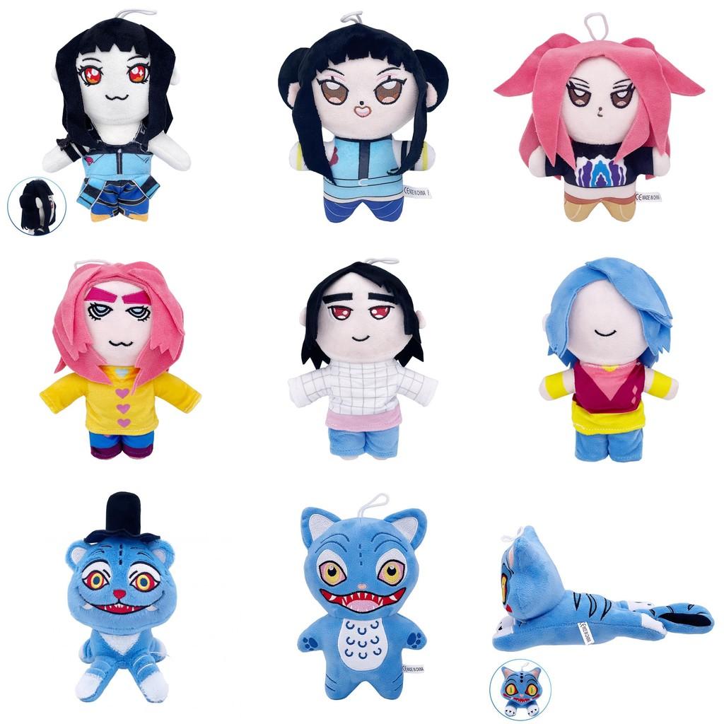 Hunters Demon Kpop Animal Plush Toy Fluffy Water Crystal Plush Fans Collectors