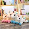 Jouets Peluches Licorne Arc-en-ciel 40-80cm Jouets Cheval Kawaii Poupée Animal Dessin Animé Remplie Cadeau de Noël Anniversaire