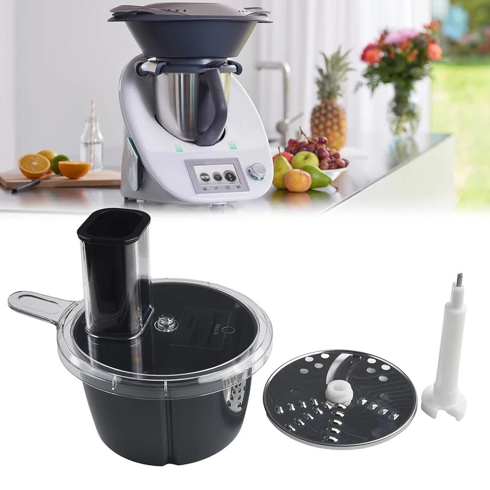 Accessori per Thermomix TM6 e TM5 da Cucina Taglia Verdure e Formaggio per Affettare Ravanelli e Patate Dolci Contenitore Robot da Cucina