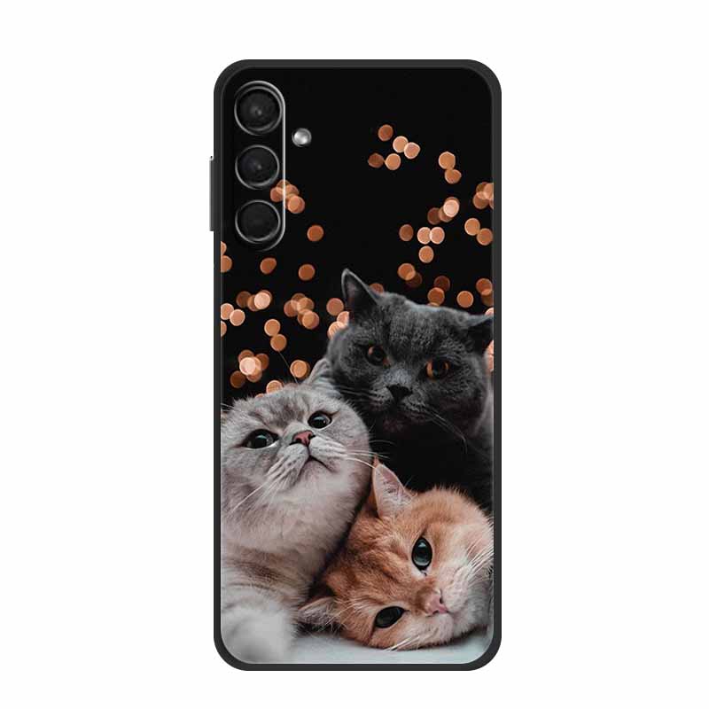 Etui do Samsung Galaxy M35 5G Luksusowe Miękkie Silikonowe TPU Tylna Osłona Telefonu do Samsung Galaxy SM-M356 Ochronne Odporne na Wstrząsy Etui