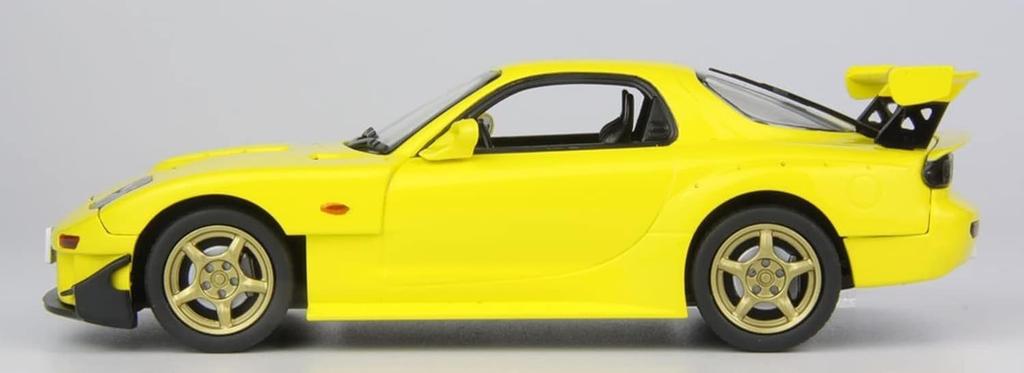 Mazda FD3S Custom Competition Yellow Mica Plastic Model Kit MN10 Platz/MONO 1/32 RX-7 Pre-colored (Automobile)