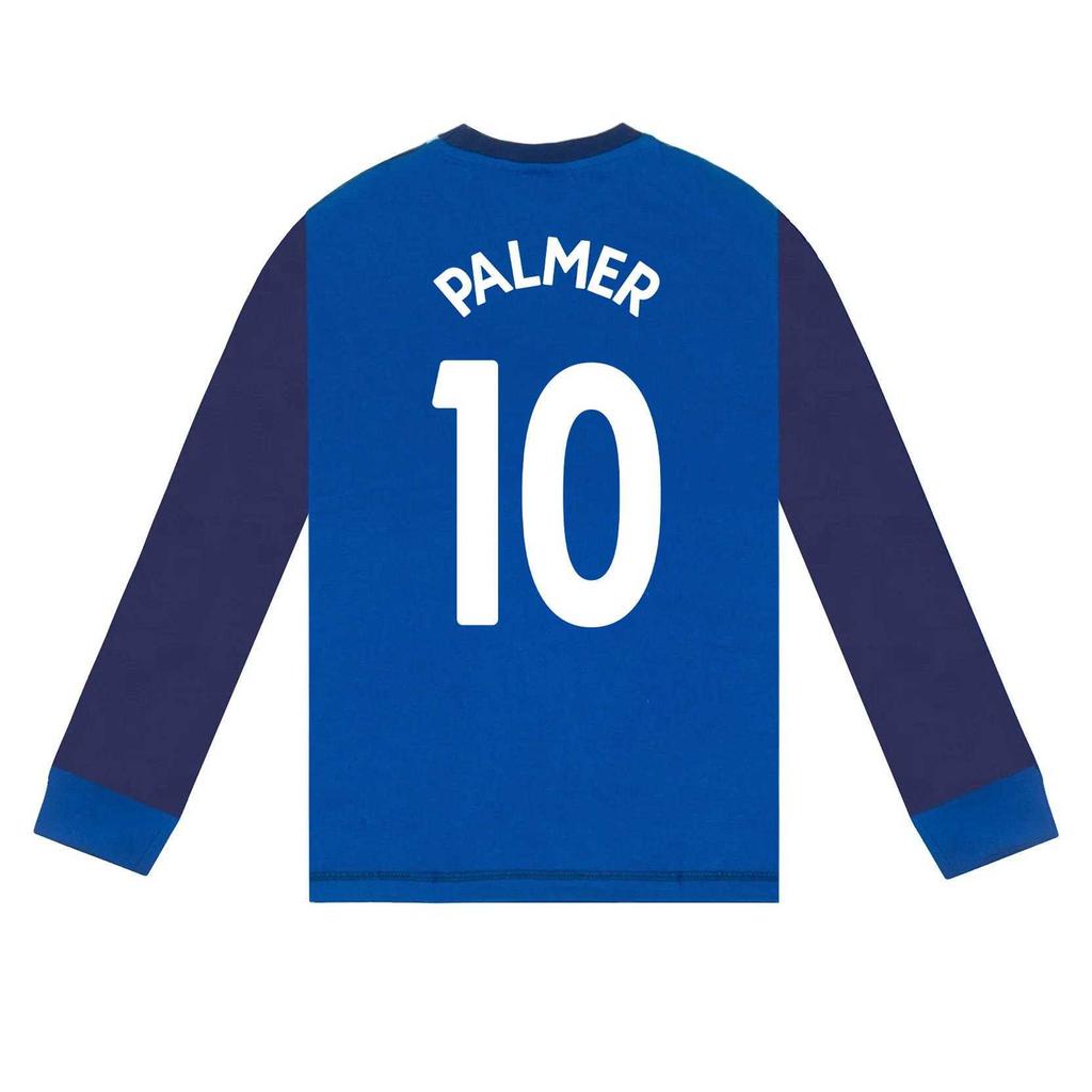 Chelsea FC Boys Palmer 10 Long-Sleeved Long Pyjama Set