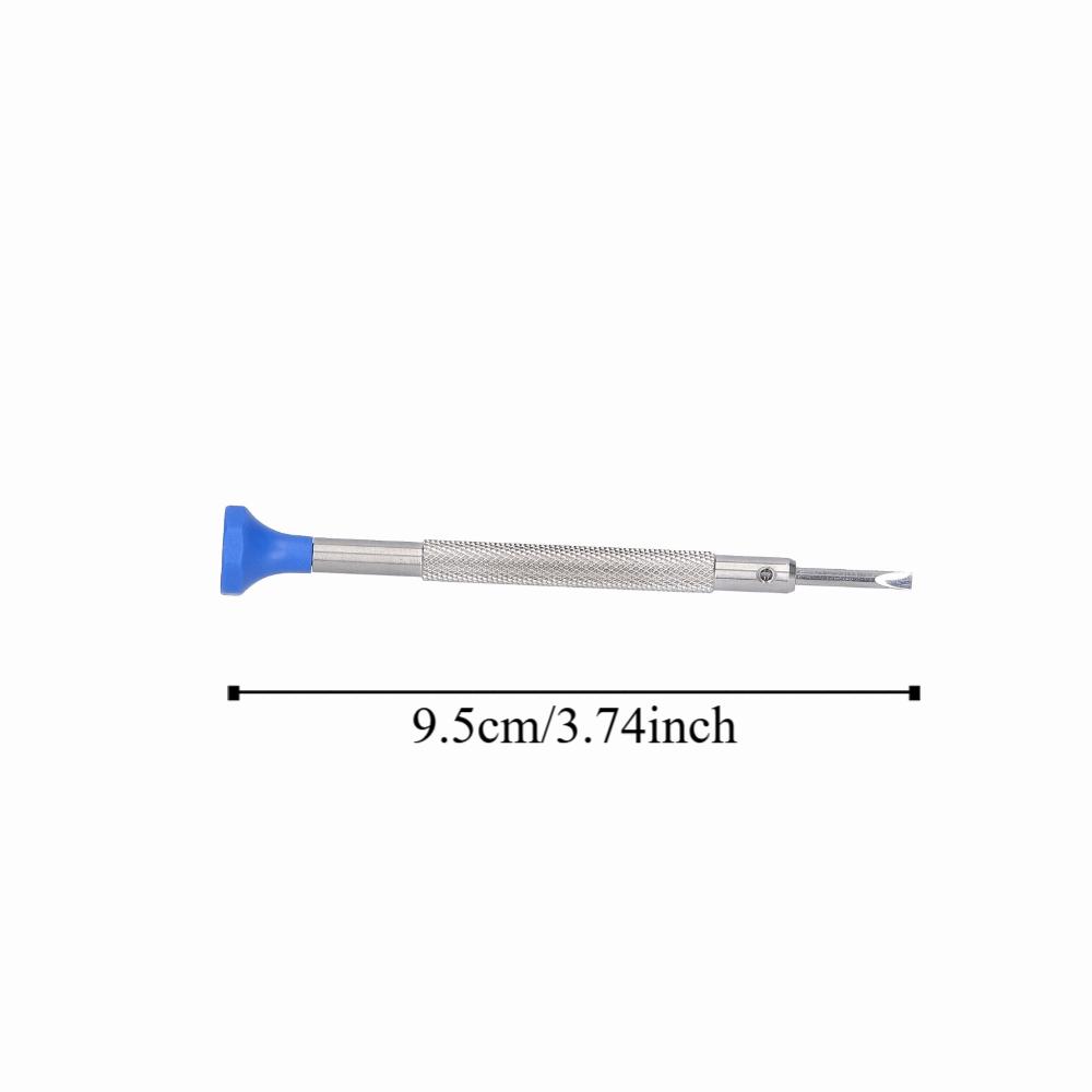 Anti Slip Knurled Handle Watch Screwdriver One Word Watch Repairing Screwdriver Watch Maintenance