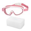 Kids' Swimming Goggles Silicone Seal Swim Goggles Kids' Anti-fog Swimming Goggles with Clear View Waterproof Pool for Children
