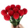 Boxes Velvet Display Pendant Necklace Engagement Flower Storage Box Rose Jewelry Gift Ring