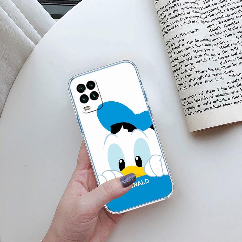 DuckTales Donald Duck Transparent Phone Case for Samsung Galaxy A04 A04S A14 A23 A34 A54 M23 M33 M52 M53