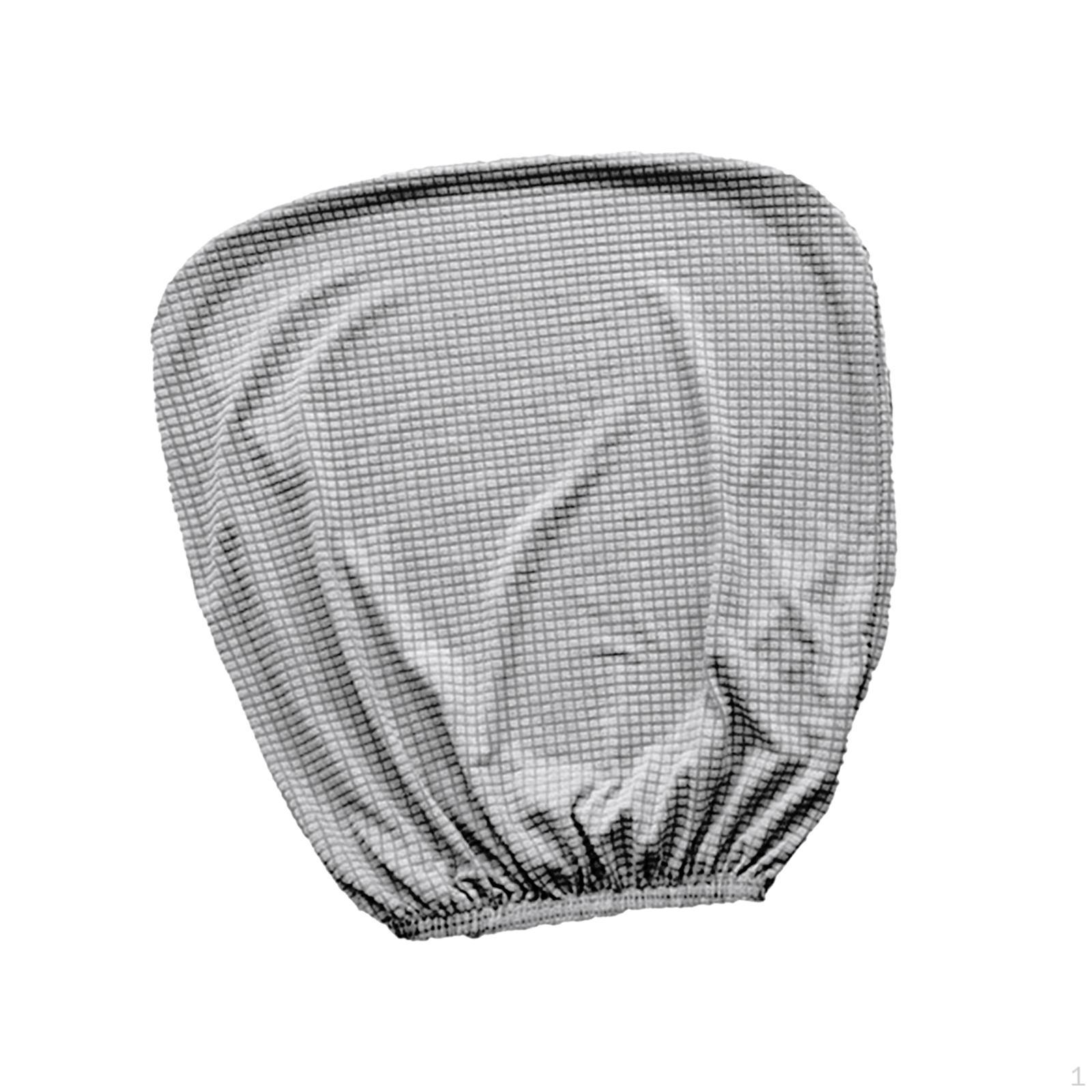 

Чехол на спинку офисного кресла - стильный протектор сиденья серый