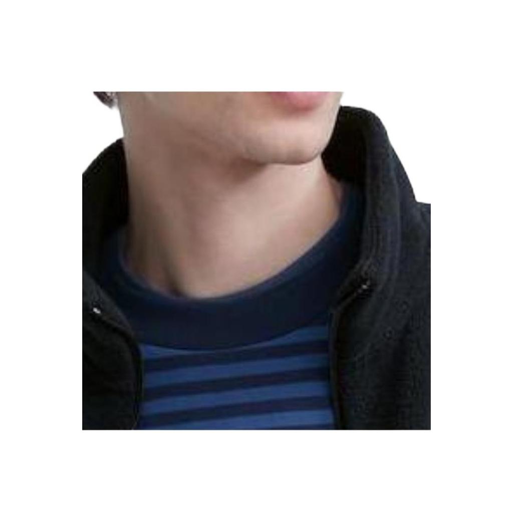 UNIQLO Fleece Series Stand Collar Zipper Solid Color Plush Jacket Unisex jackets Black 460328-09