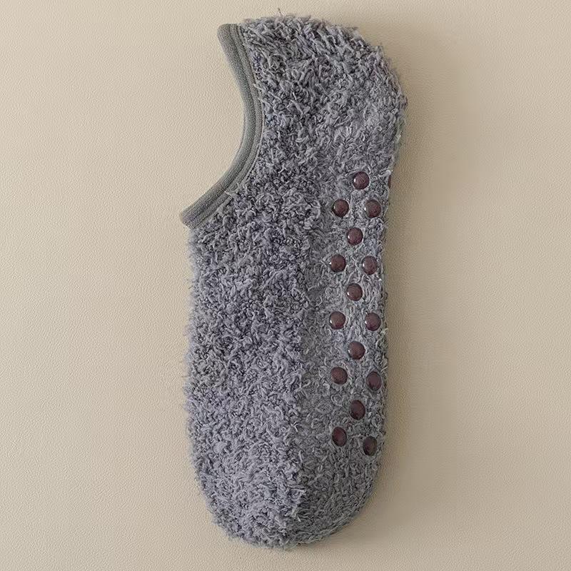 Plüsch-Fleece Damen Hausschuhe Rutschfeste Weiche Sohle Winter Warm Haus Bodenschuhe Niedliche Hausschuhe, Heimkomfort-Schuhwerk