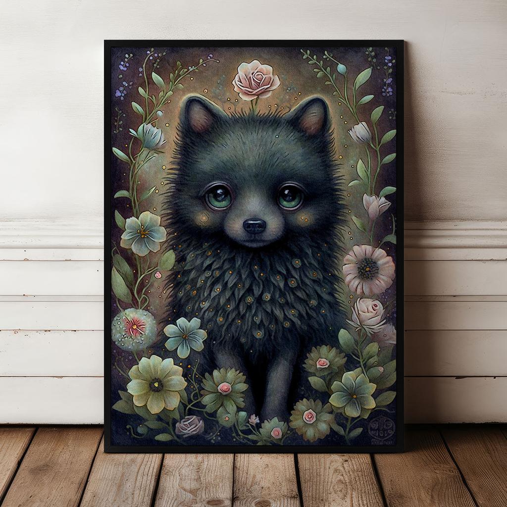 Poster for a Child Children's Pictures Wolf