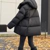 Winter Down Jacket Women Fashion Thick Warm Fluffy Parkas Loose Oversized Puffer Coat Outwear