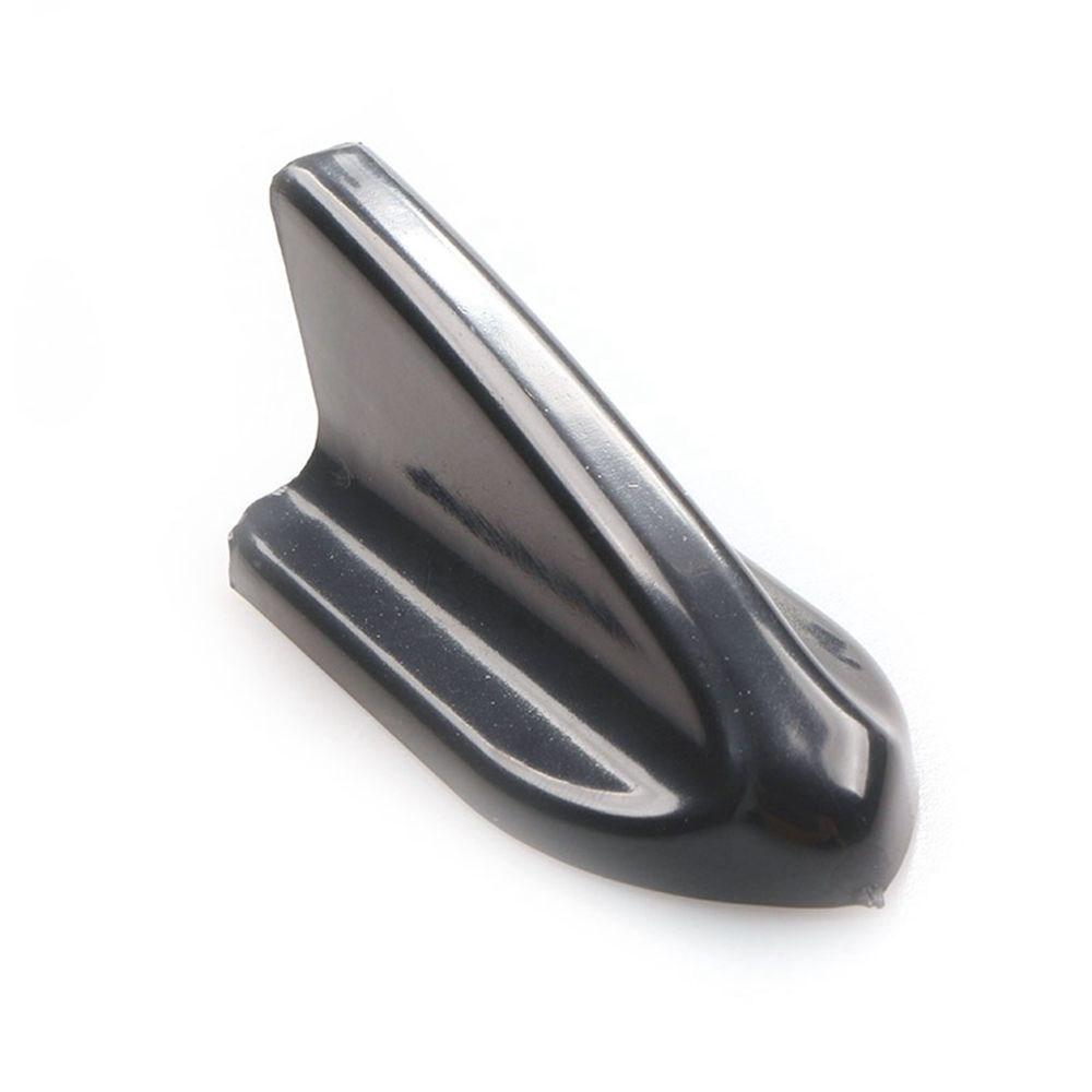 10Pc Universal Car Accessories Tail Decorate Bumper Shark Fin Black Wind Knife Tail Car Model Supplies Refit Black