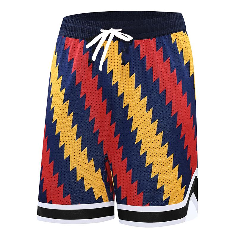Summer Basketball Running Loose Sports Shorts American Street Print Pants Gym Training Fashion Comfortable Short Pants Moto