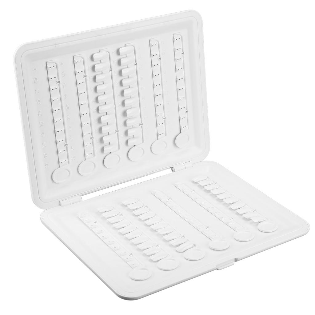 120 Colors Nail Color Display Book Disassemble Snap On Design Nail Display Book with 120Pcs Nail Tips White for