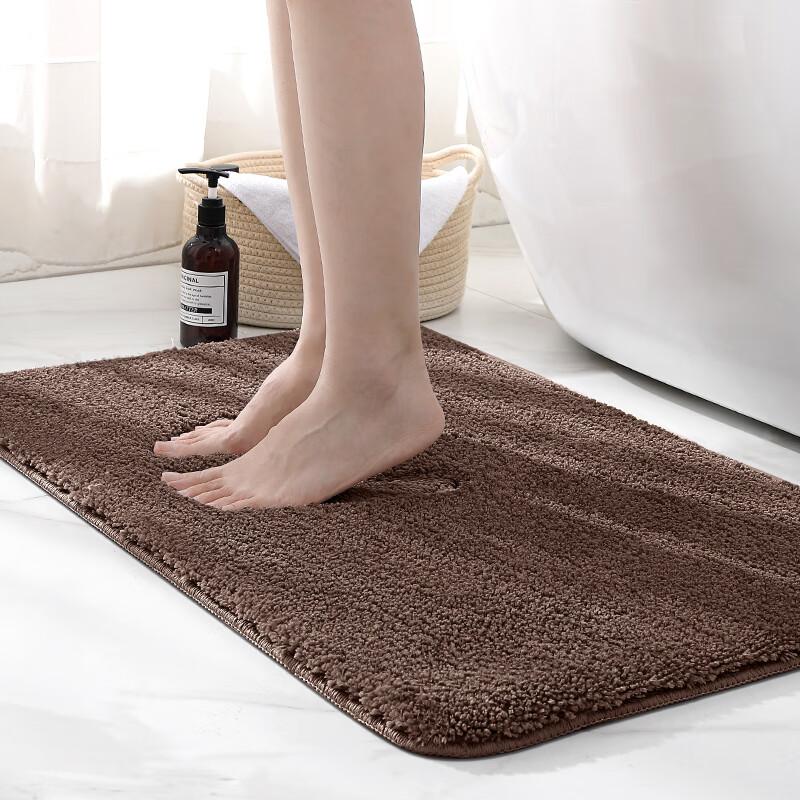 Dajiang Bathroom Mat, Entrance Doormat, Absorbent Mat for Toilet, Non-Slip Floor Mat for Bathroom, 50x80cm