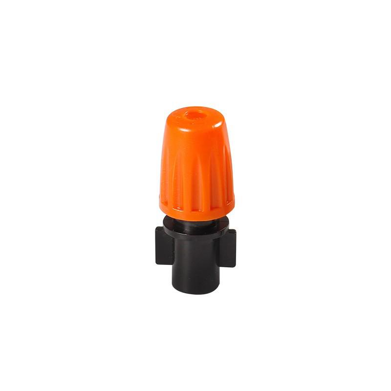 Adjustable 4/7 Orange Single-Outlet Atomizing Nozzle for Agricultural Irrigation Micro-Sprinkler and Humidification