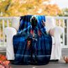 Great Soccer Player 10 Flannel Blanket Soft All-Season Throw, Design for Camping, Car Travel, Hiking Sofa, Bed, Office Perfect Gift for Parties
