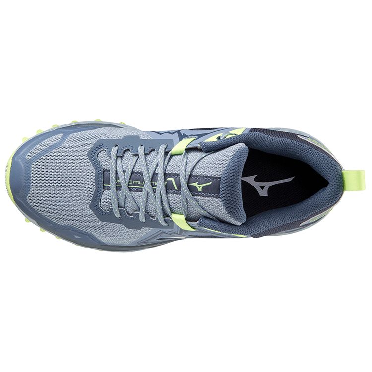 Mizuno Mujin 8 Trail Running Shoes Women Sneakers Light-Gray J1GK217001