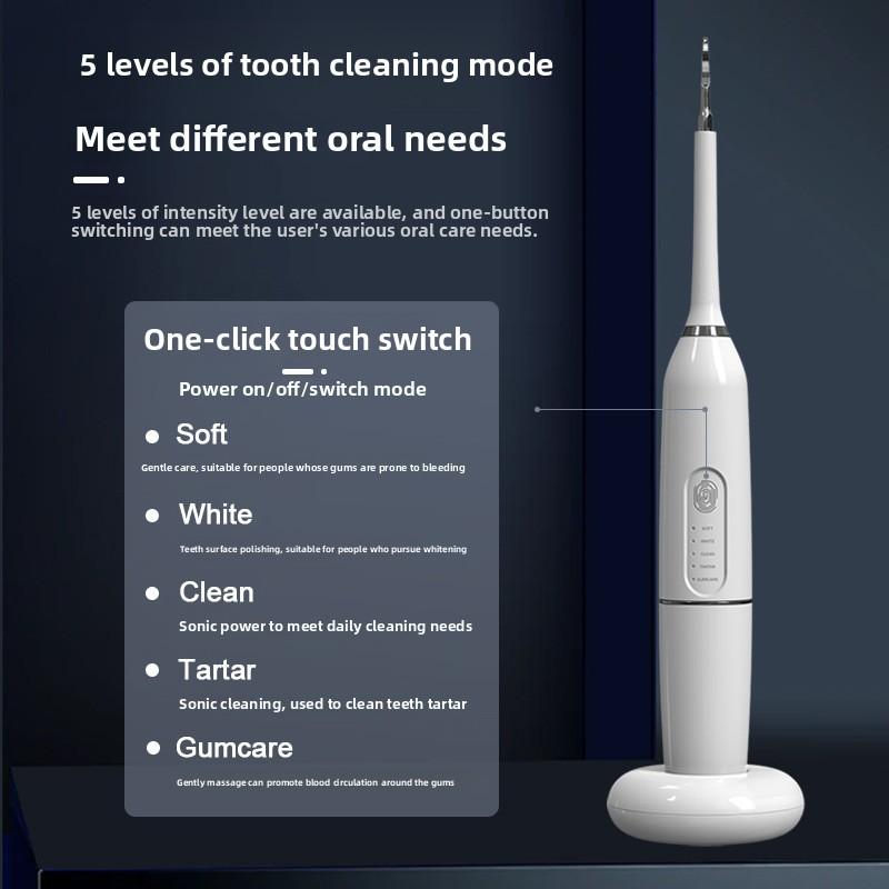 Sonic Scrubber Inductive Charging Touch Electric Toothbrush Adult Couple Whitening and Stone Removal