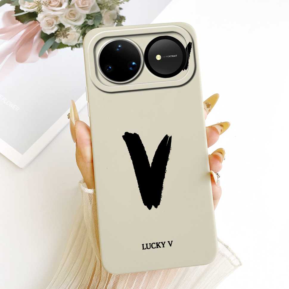 For Huawei nova 15 Ultra 5G Case SLY-AL00 Silicone Cover For Huawei Nova15 Ultra 5G 6.84" Fashion Simple Letters A-Z Phone Shell
