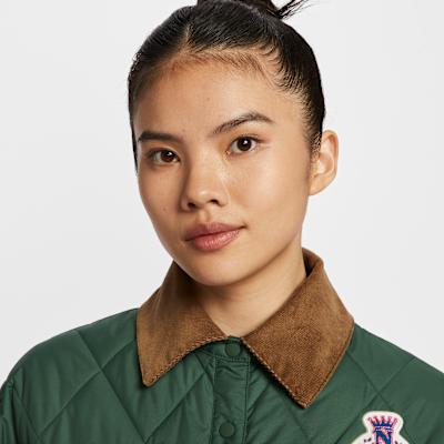 Jordan Jackets Women's Green Lapel Moderate Other