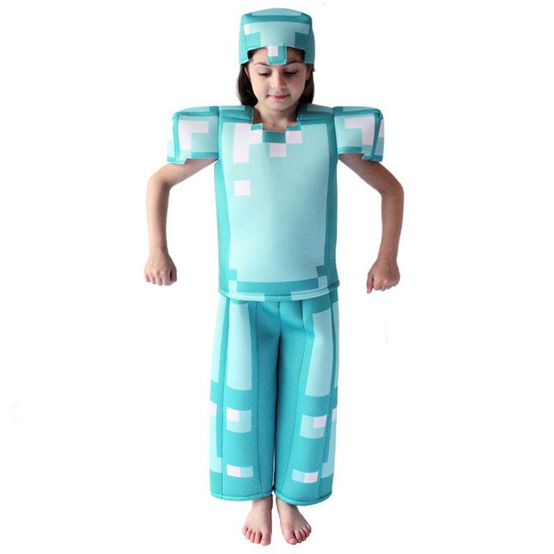 

Стив Броня Майнкрафт Детский Костюм для Косплея Наряд Kids XL