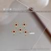 Rhinestone Metal Cross Nail Charms - Retro Chrome Alloy Nail Accessories