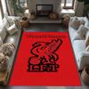 Liverpool Customizable Name Floor Mat Perfect for Playrooms Foyer Living Rooms Kitchen Anti-slip Rug Anime Office Decor Gift for Festivals