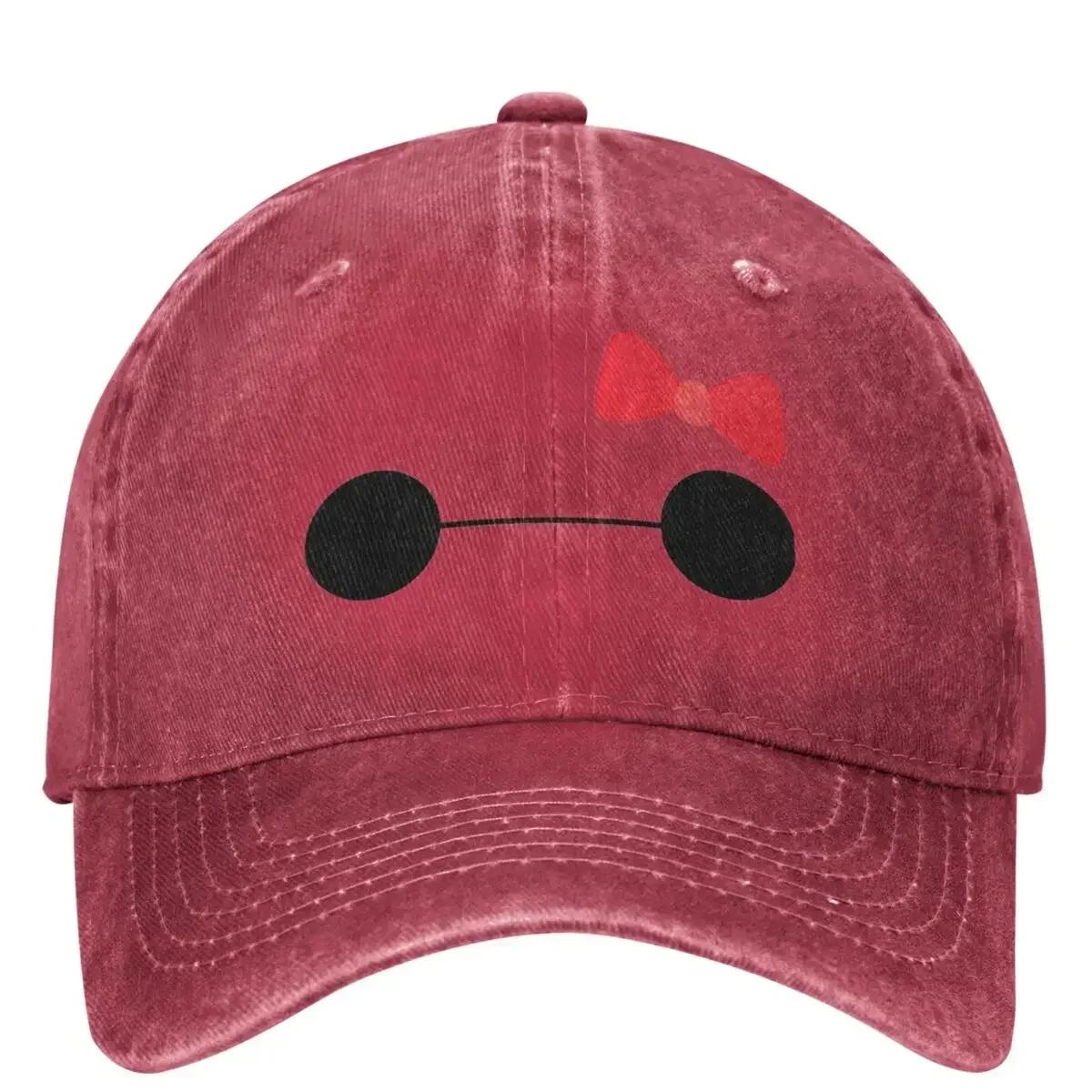 

Personal Healthcare Companion Girl Big Hero Denim Baseball Cap Outdoor Sun Hip Hop Dad Hats Couple y2k Cool Design Snapback Cap One Size