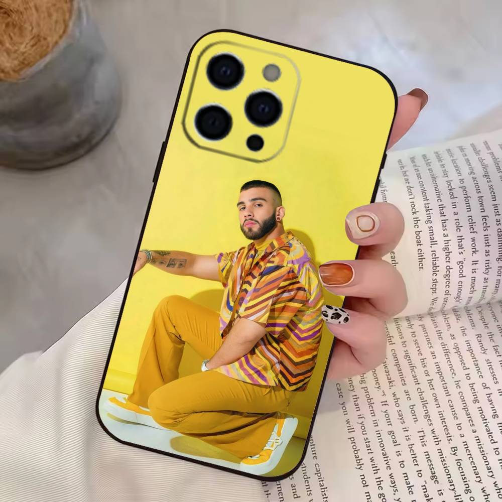 M-Maluma Pelon  Phone Case For iPhone 17, 16,15,14,13,12,11 Plus,Pro Max, Others Soft Black Cover iPhone17air