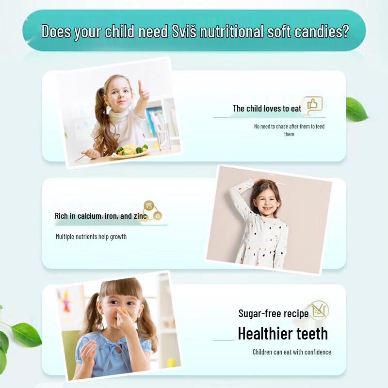Swisse Kids Calcium + Iron & Zinc Gummies