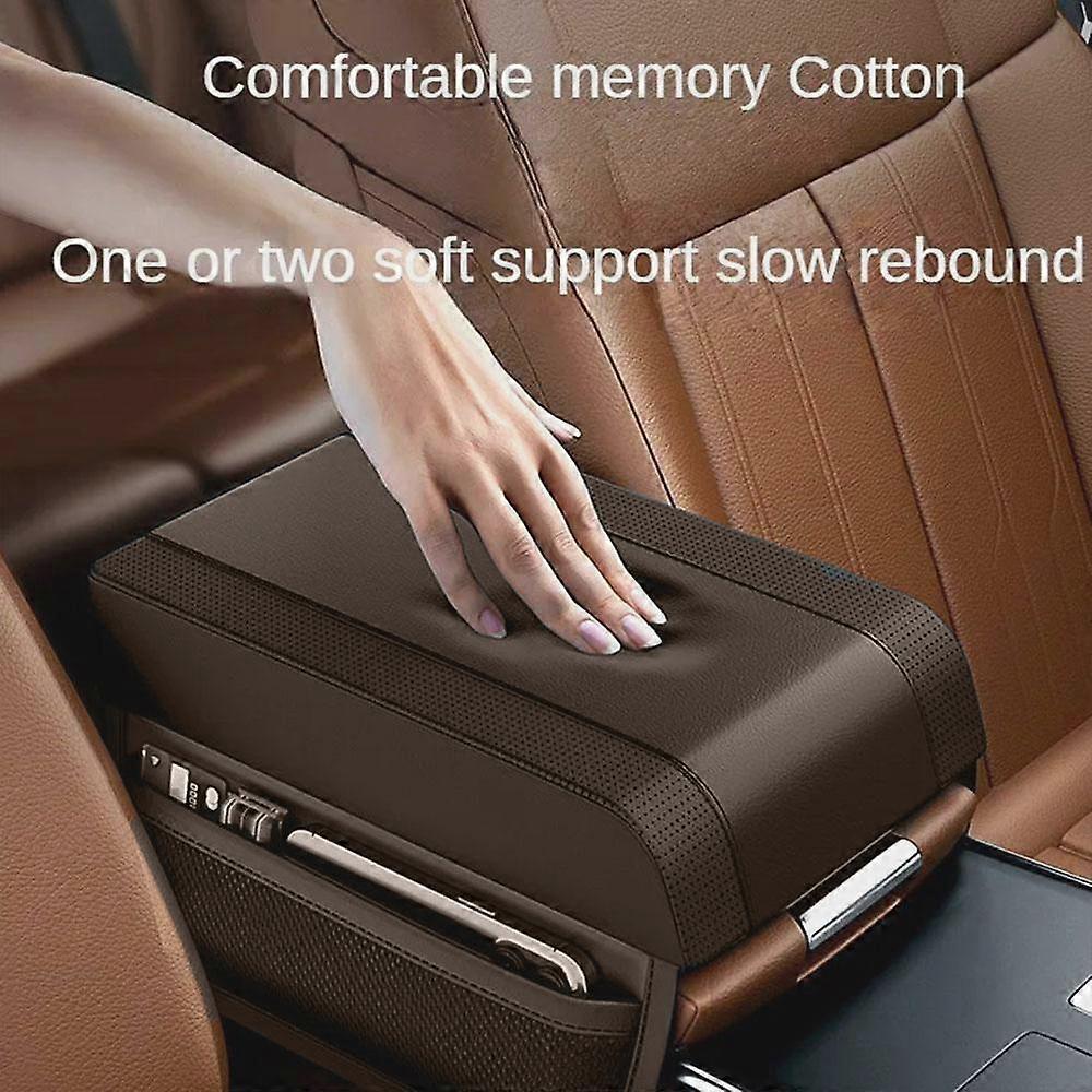 Armrest Box Booster CushionCar Armrest Box Height Pad Universal Car Armrest Pad