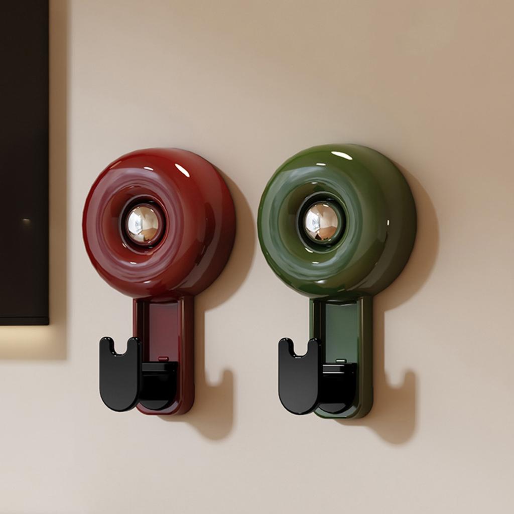 1 buc Cârlig pentru prosop de baie, Cârlig de perete multi-funcțional cu ventuză, economizor de spațiu, Cârlig practic