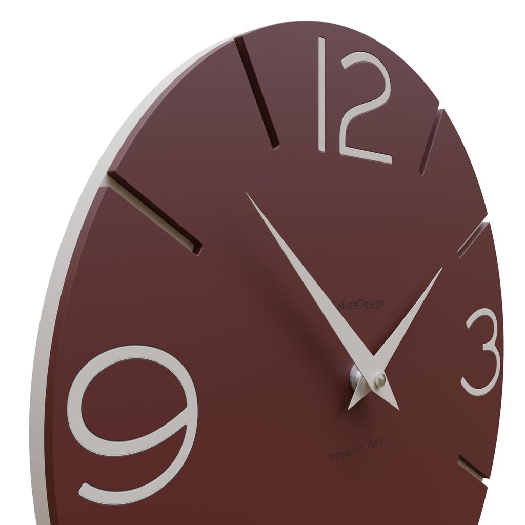 CalleaDesign SMILE Wall Clock Wine Sand
