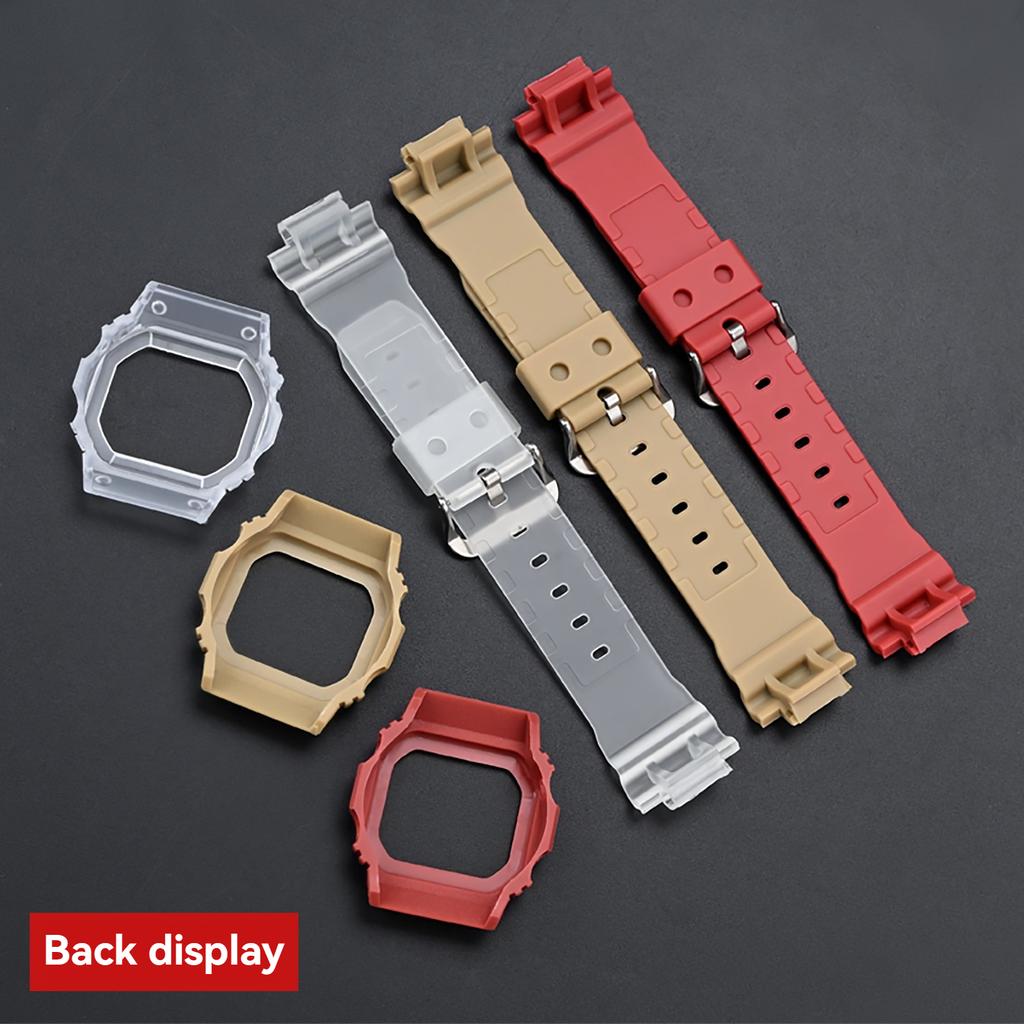 For CASIO G-Shock DW-5600 5610 GB-5600B G-5600E GW-M5610 GLX-5600 GW-M5600 Waterproof Silicone Watch Strap Case Watchband Shell