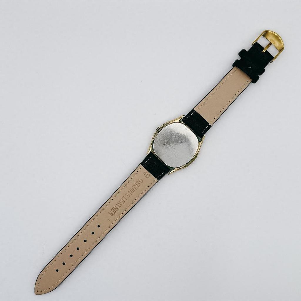 Used vintage SEIKO Twin Quartz men's watch gold thin working