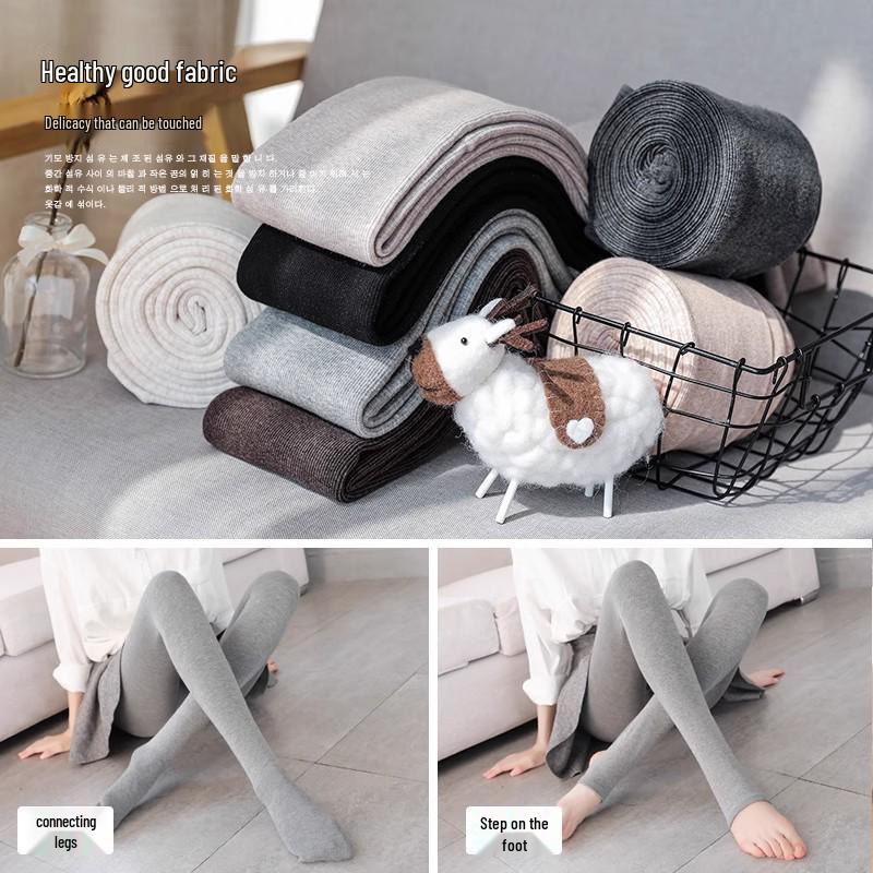 Women's Slimming Wool-Blend Ribbed Leggings - Warm, Anti-Pilling, Vertical Stripe Design