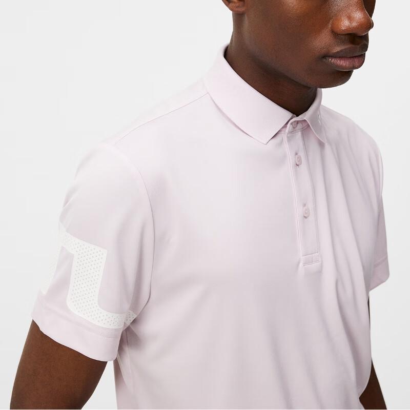 J.Lindeberg Men's Golf Quick-Dry Polo T-Shirt