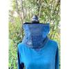 Used B80 Rags Snood Old Cloth Remake Indigo Dye Patchwork Sewing Sashiko