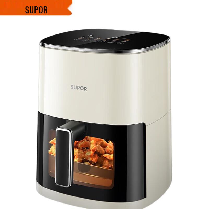 SUPOR 6L Visible Window Air Fryer KD60D79 CN plug (adapter included)