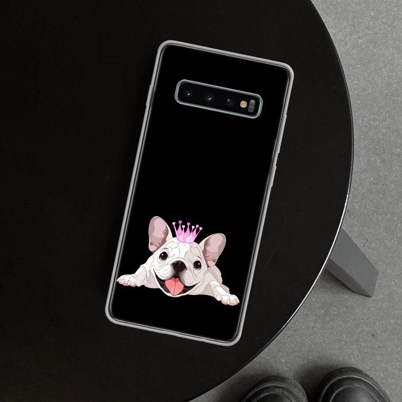 Pug Dog French Bulldog Phone Case Cover for Samsung Galaxy S26 S25 Edge S24 S23 Ultra S22 Plus S21 FE S20 + Art Customized Funda