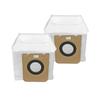 Pack of 2 Dust Bags for D9 Plus Robot Vacuum Cleaner Easy Installation