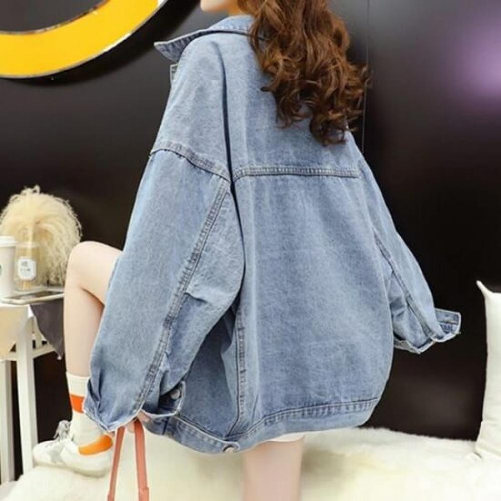 Navava Casual Loose Fit Denim Jacket Nc322