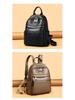 2025 High-End Women's Genuine Leather Backpack - Large Capacity, Soft Cowhide, Fashionable Travel Bag