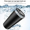Car Storage Trash Can Cup Holder Press Type ABS Garbage Bin For BMW Performance X1 M3 M6 F01 F02 E34 E36 E60 F10 F20 X6 xq4