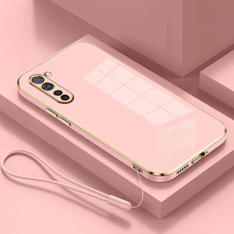 Dla OPPO Znajdź X2 Lite etui Oppo reno3 5G etui na telefon CPH2005 luksusowe kwadratowe poszycie odporne na wstrząsy silikonowe etui na tył reno 3 5G